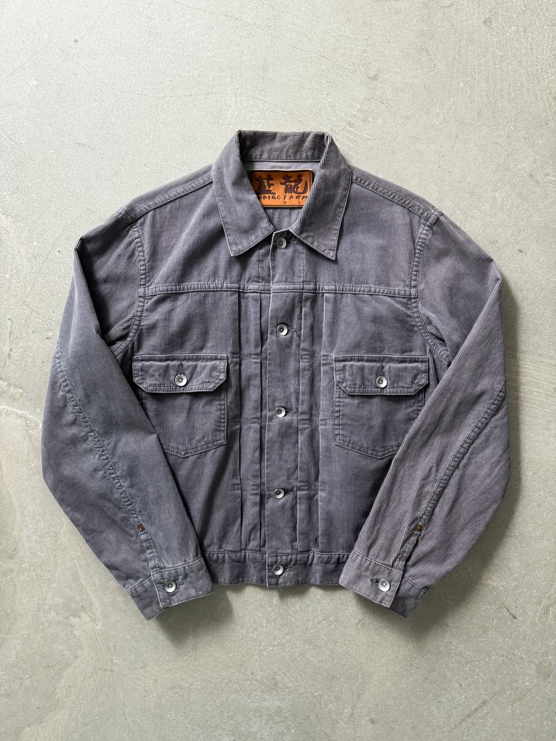 Indigo Farm Corduroy Trucker Jacket 상품이미지2