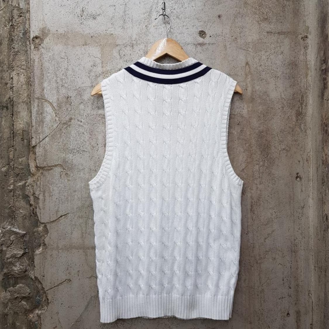 폴로 랄프로렌  케이블 니트 베스트 m사이즈 상품이미지2