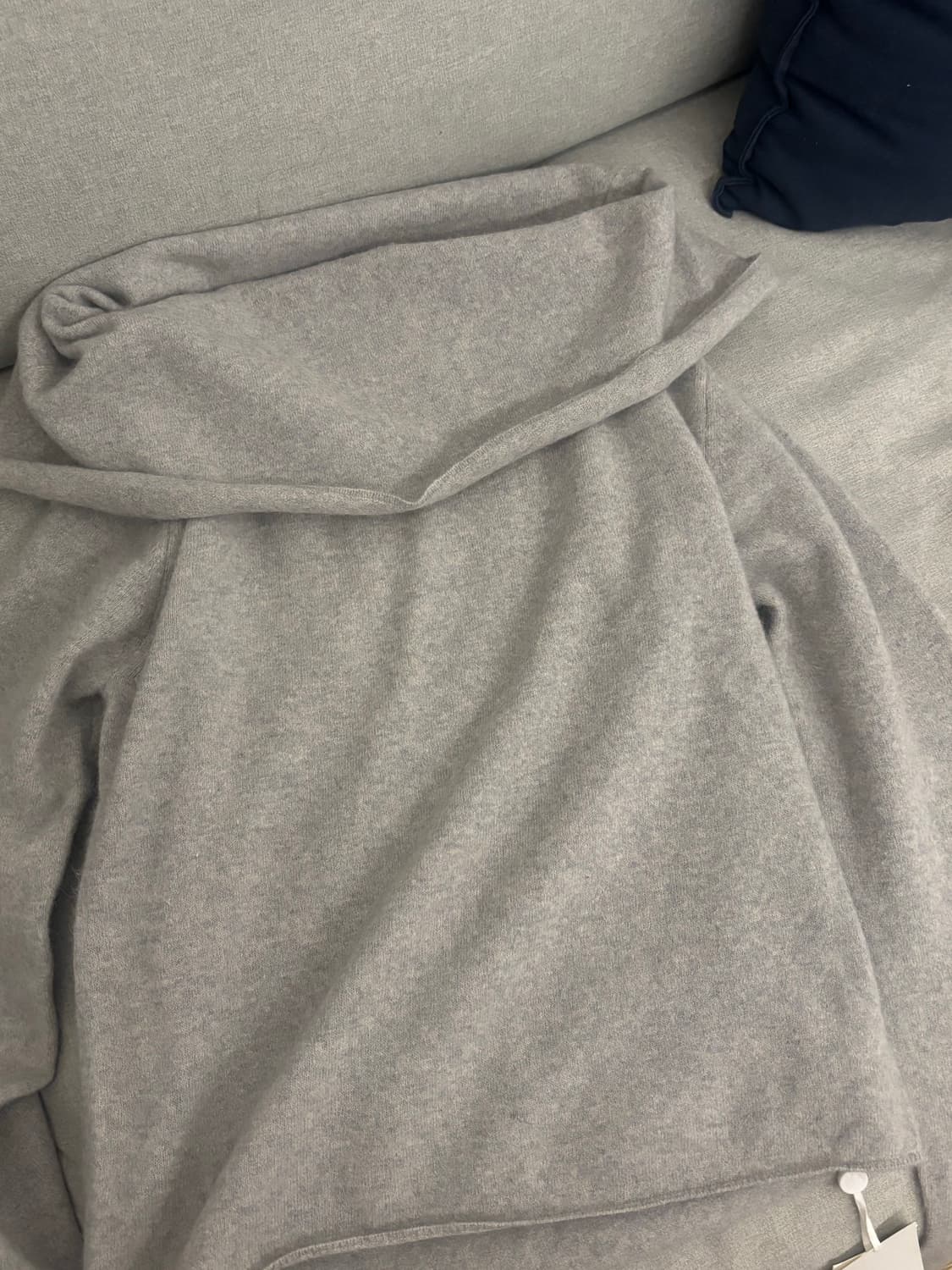 모노하 케이프 레이어드 니트 상품이미지2