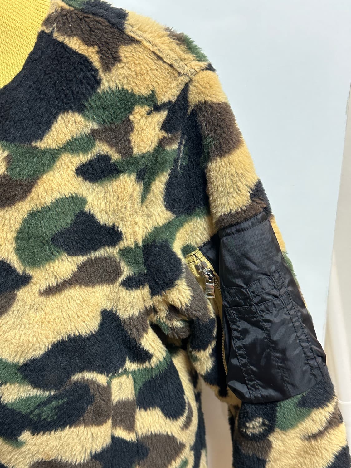 베이프 황계 후리스 점퍼 상품이미지3