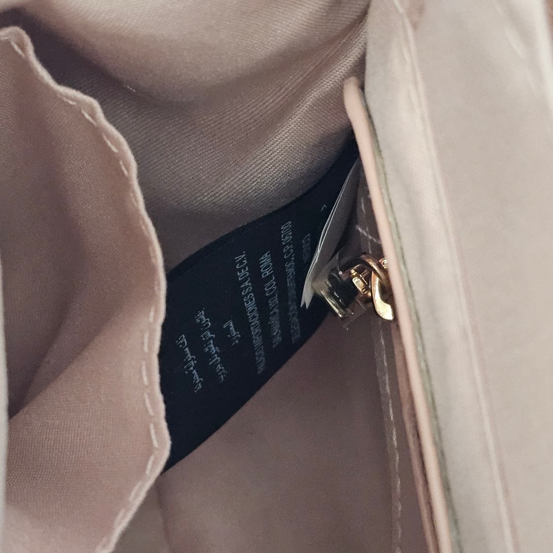 새제품) Bebe 베베 에리카 숄더백 크록스백 핸드백 가방 더스티 핑크 상품이미지7