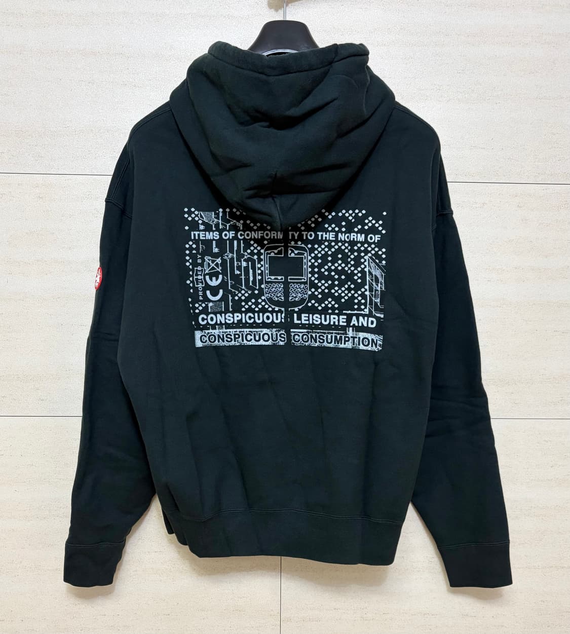 20FW 카브엠트 CONSUMPTION HEAVY HOODY XL 상품이미지2