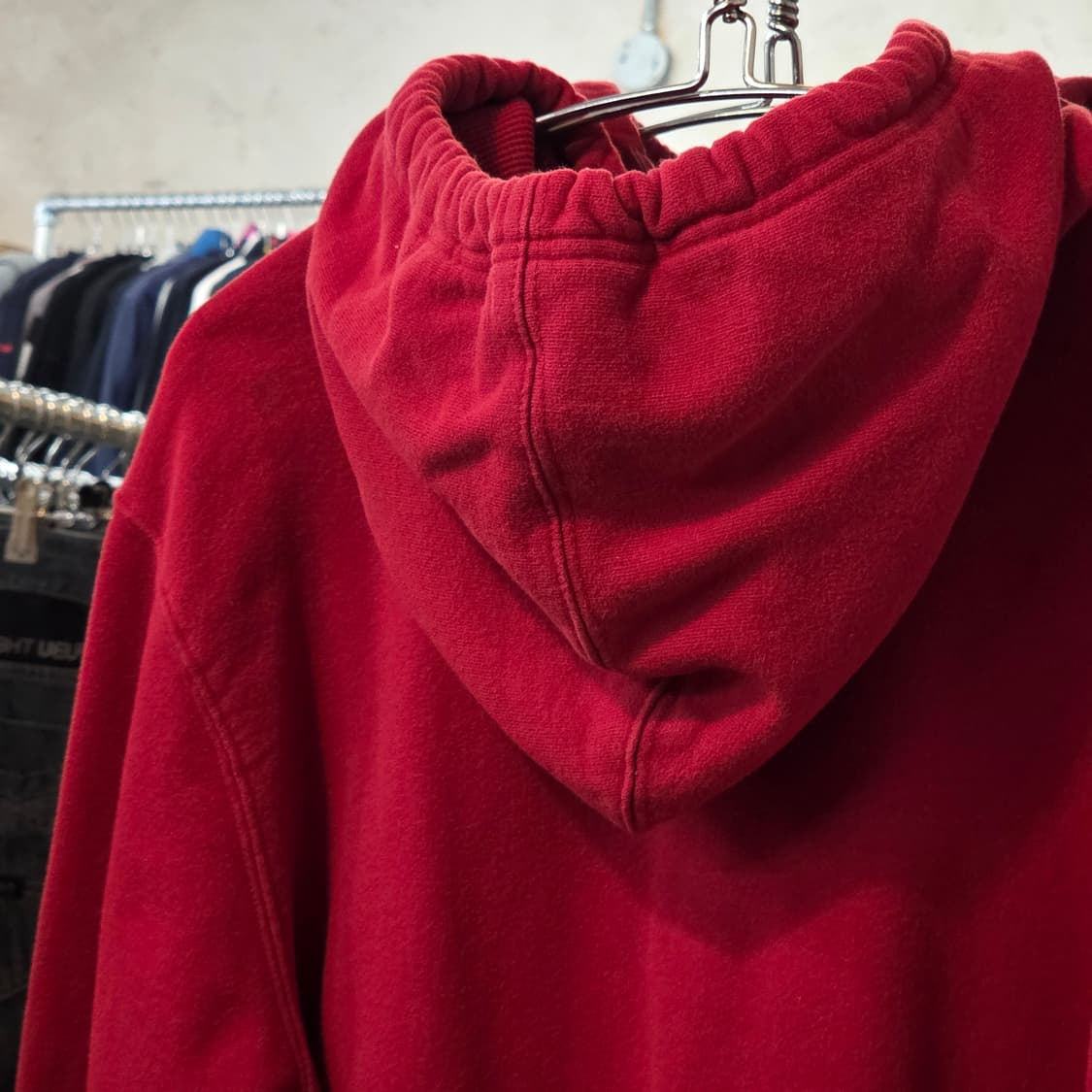 GAP 레드 빅로고 자수 후드집업 상품이미지6