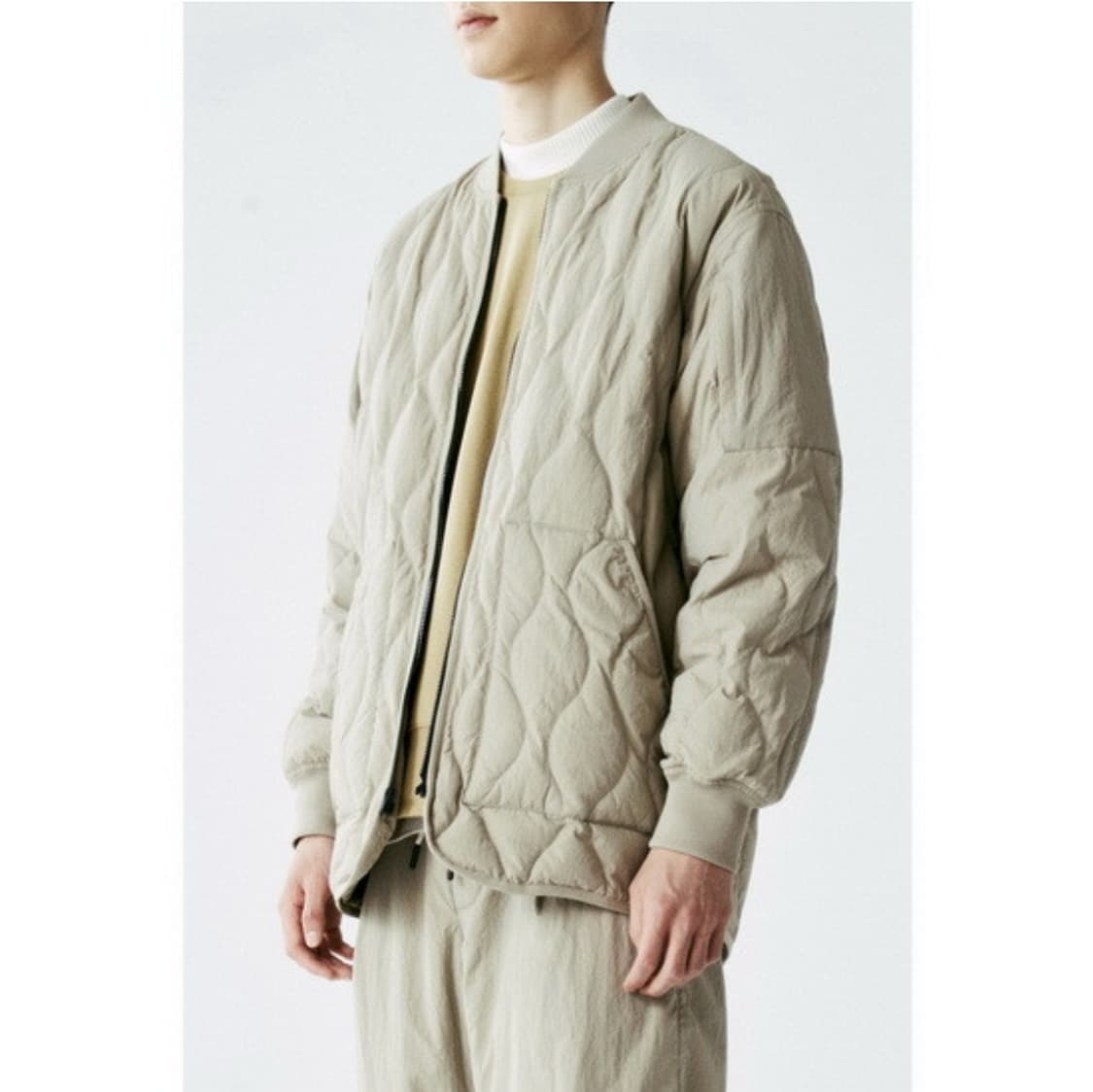 (택포) 커스텀멜로우 프리워크 항아리 퀼팅 구스 자켓 105 B249 상품이미지2