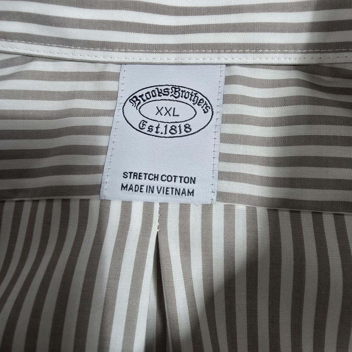 (XXL)브룩스브라더스 스트라이프 셔츠 상품이미지4