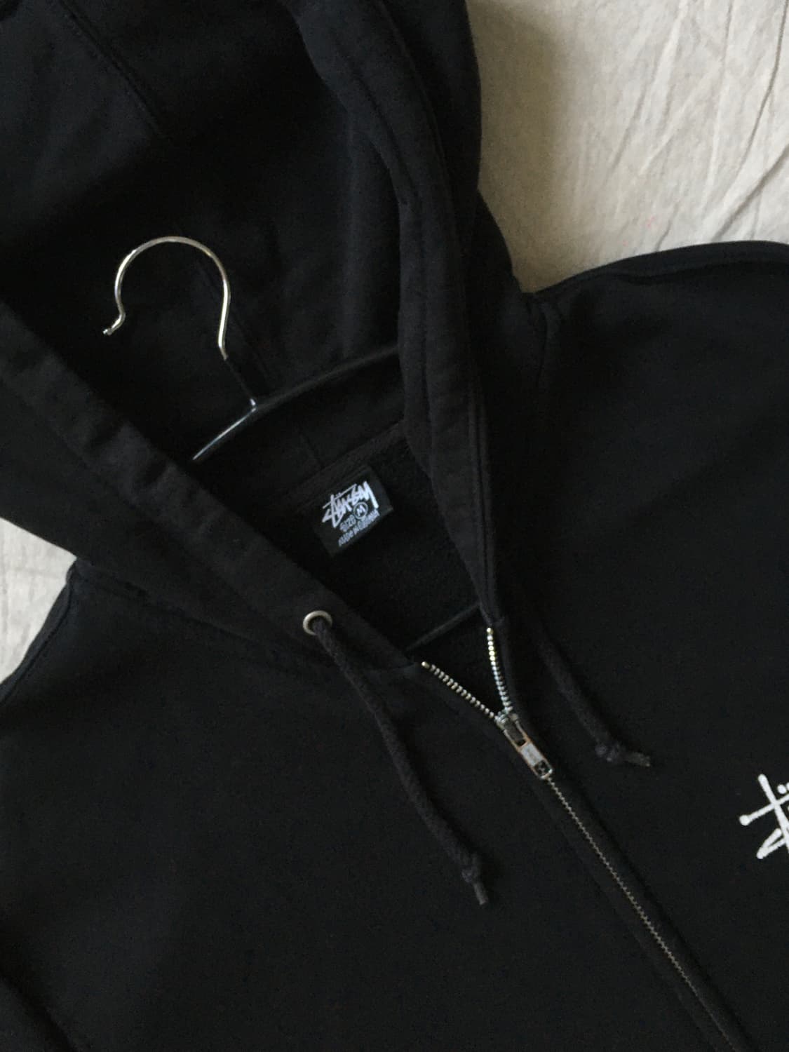 스투시 백로고 후드집업 상품이미지4