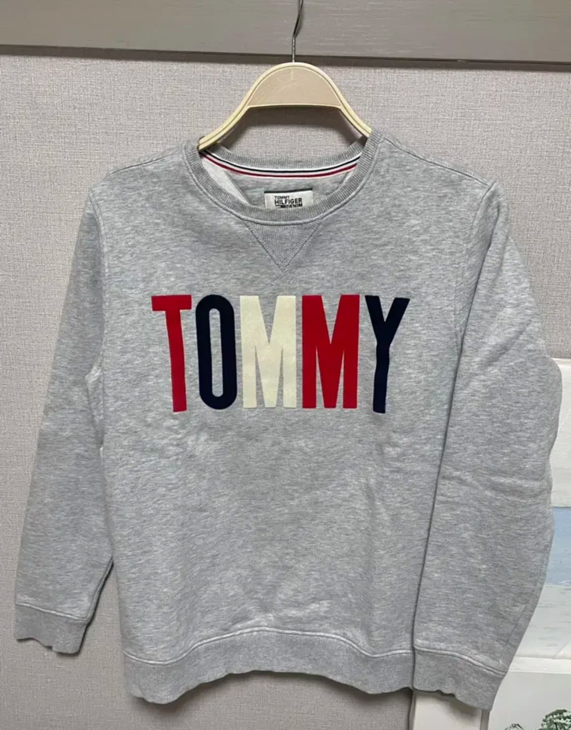 타미힐피거 기모 맨투맨 상품이미지3