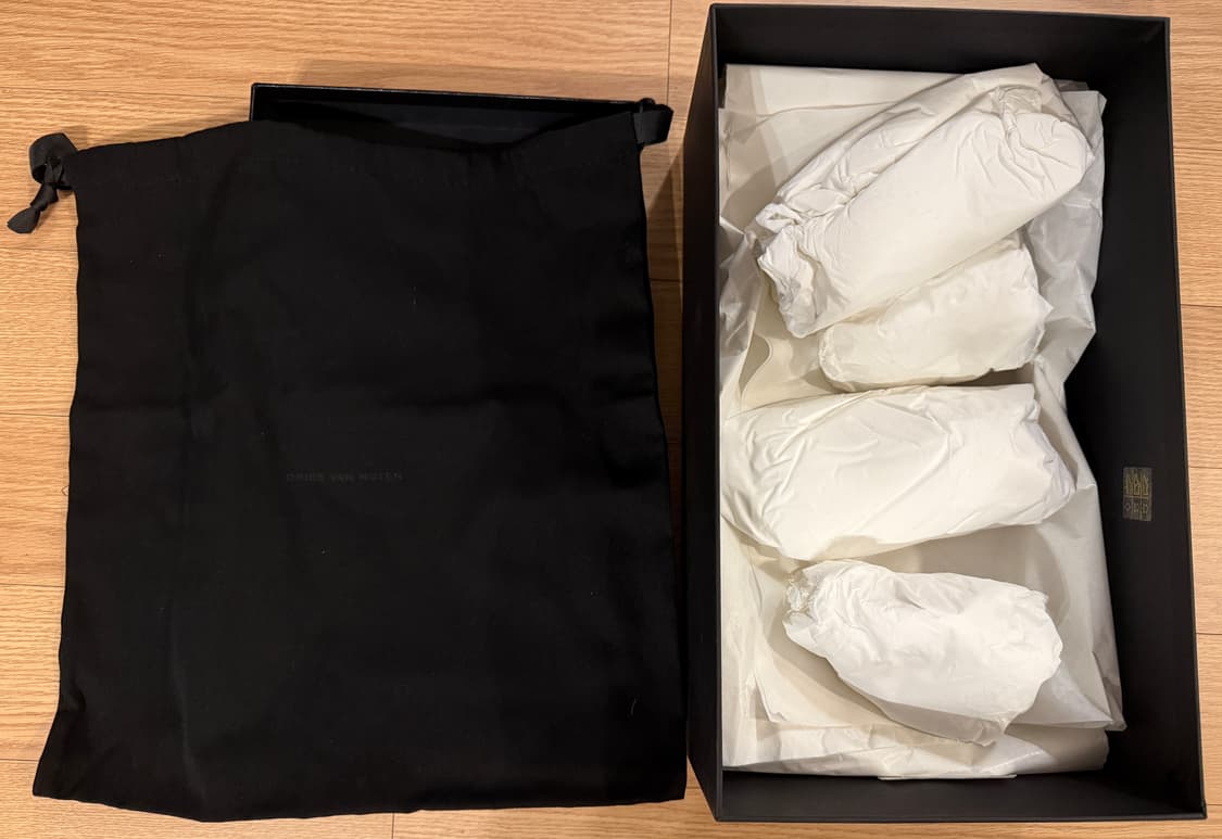 41) 드리스 반 노튼 플랫 더비 슈즈 블랙 드리스반노튼 상품이미지8