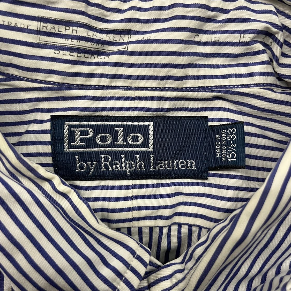 [정품/5 1/2-33] 폴로 랄프로렌 스트라이프 셔츠 b15 상품이미지6