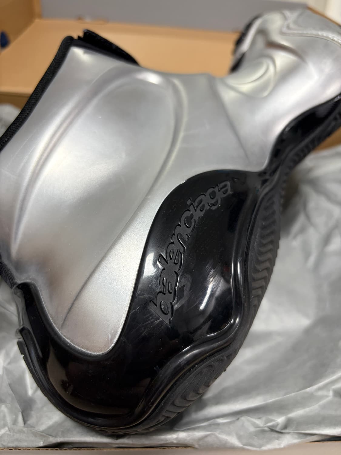 발렌시아가 바스켓볼 실버  상품이미지5