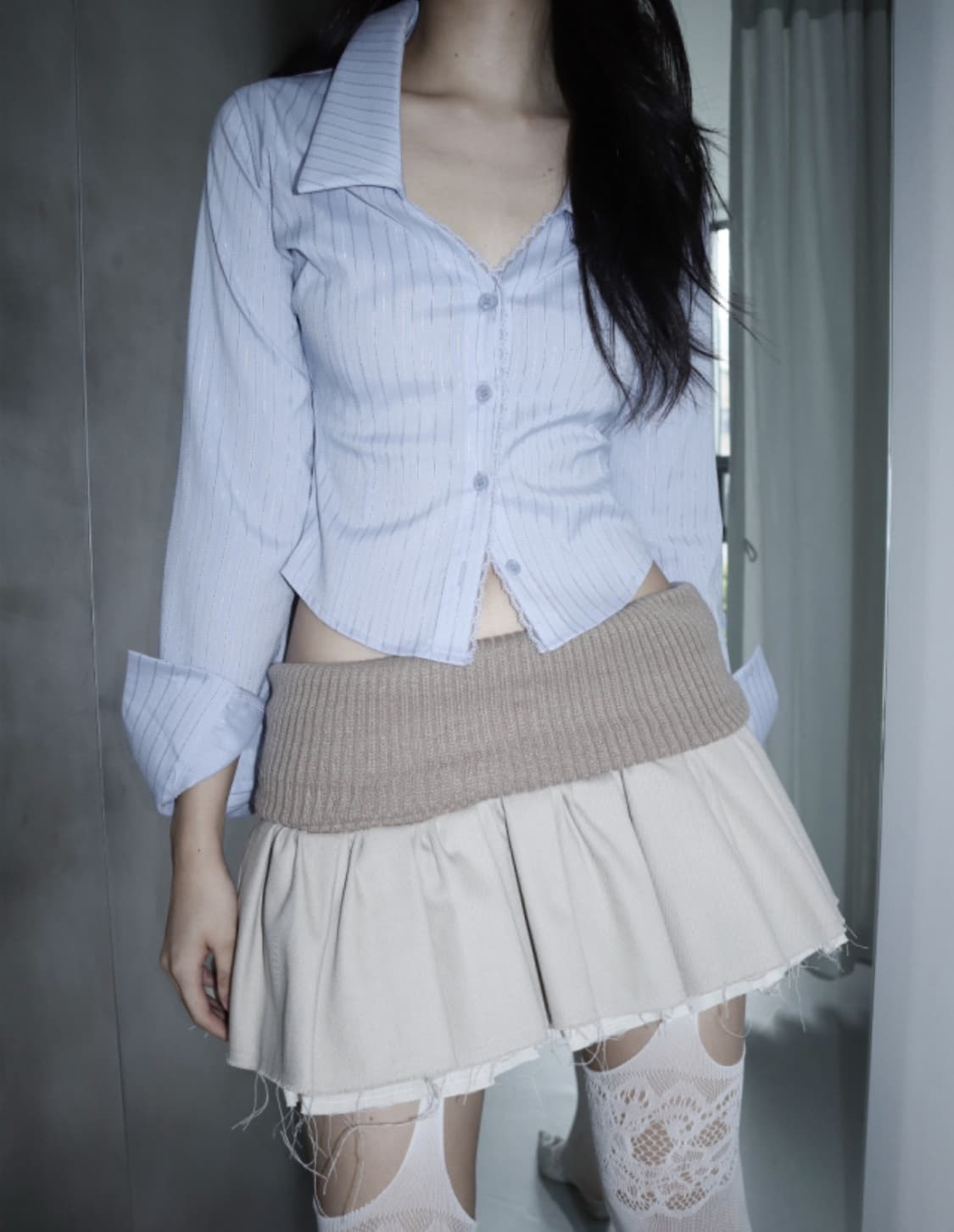 CLaddA 클라따 레이스 셔츠 상품이미지5