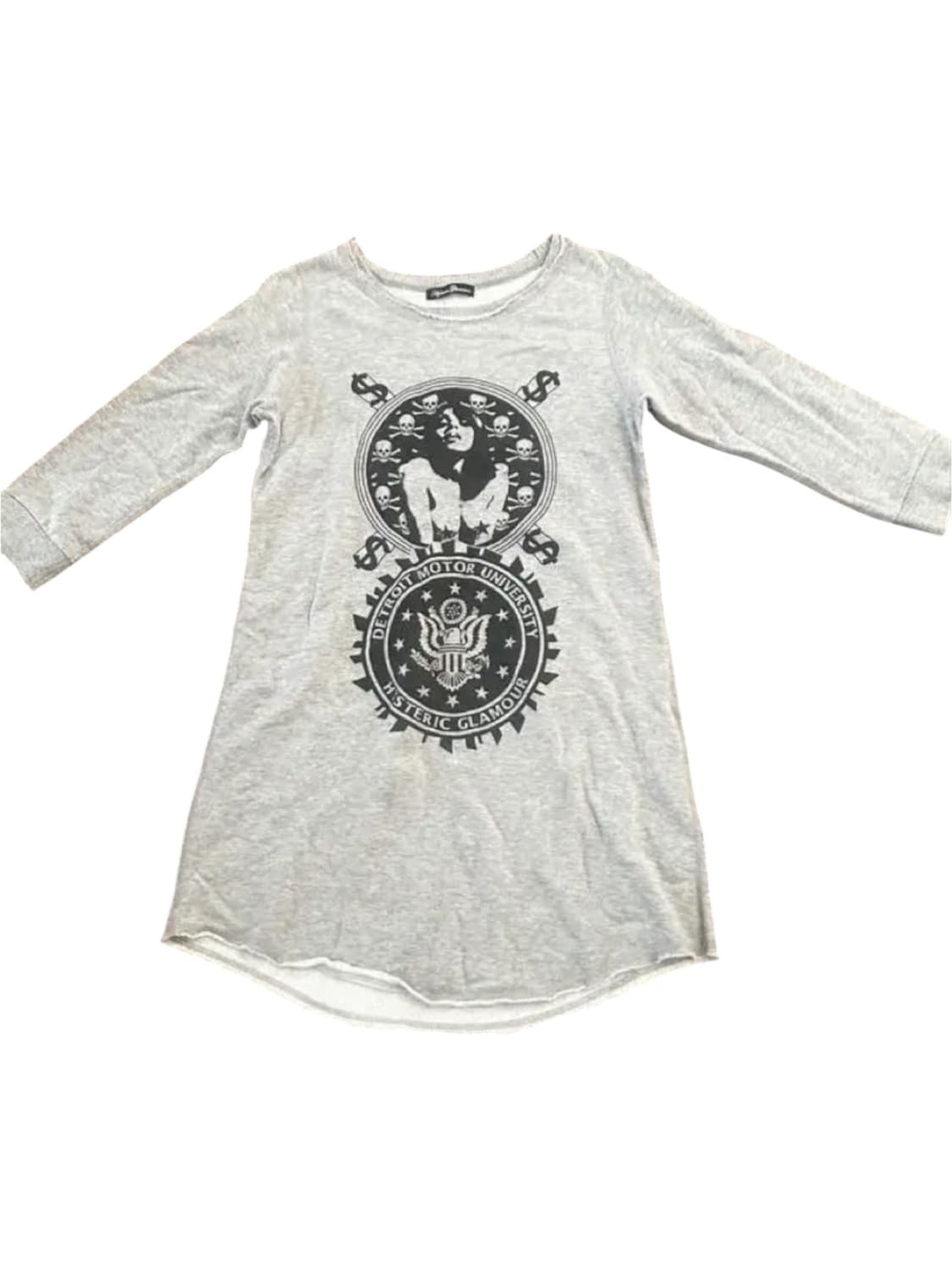 히스테릭 글래머 그런지 롱 티셔츠 상품이미지1