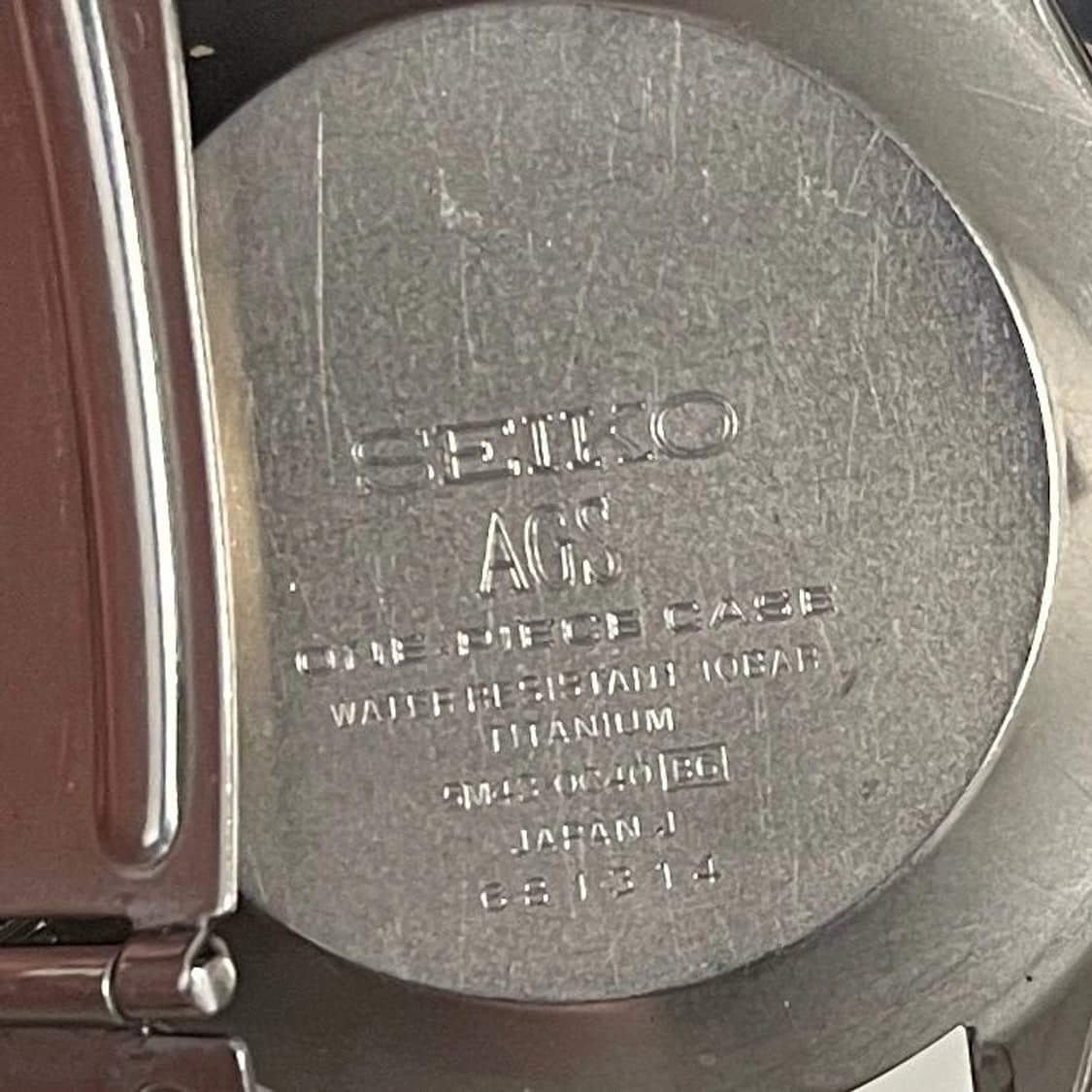 세이코 스피릿 AGS 티타늄 시계 상품이미지9