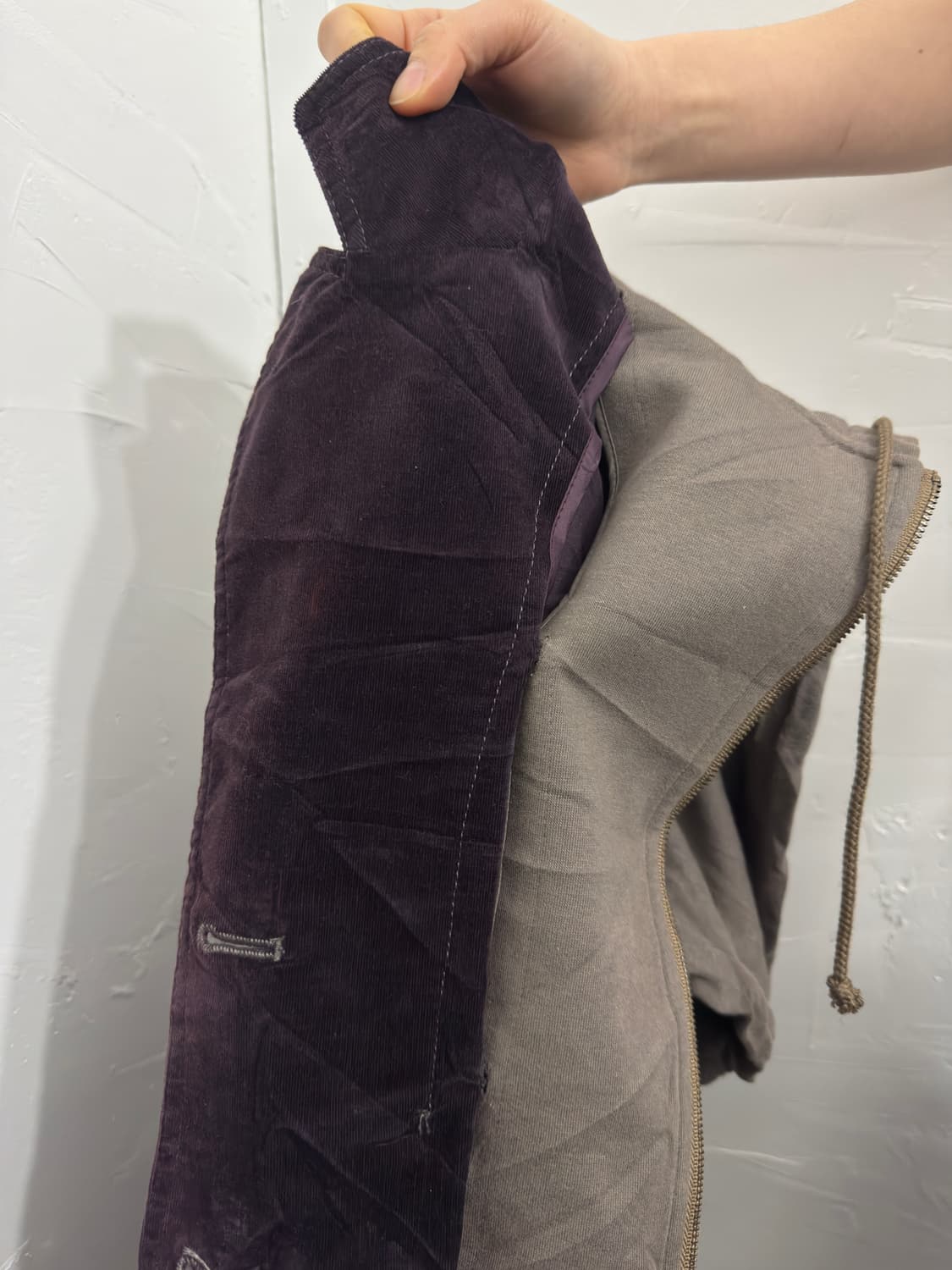 layered corduroy jacket 상품이미지6