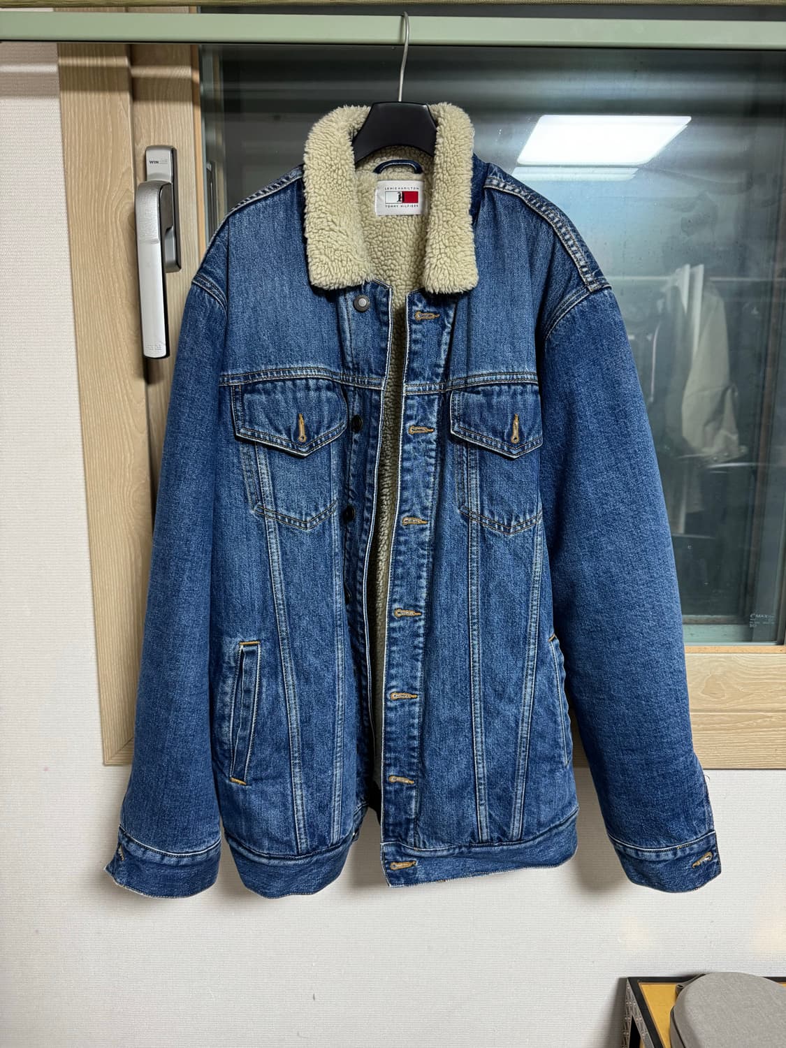 타미힐피거 루이스해밀턴 오버핏 청자켓25000 상품이미지1
