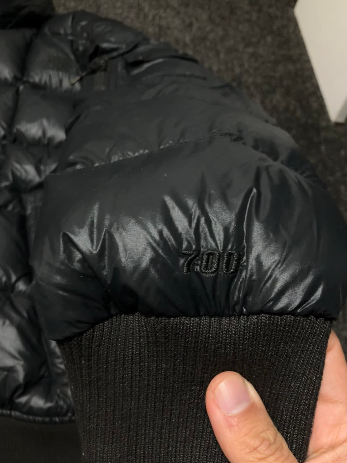 노스페이스 해외판 퀼팅 700패딩 상품이미지3