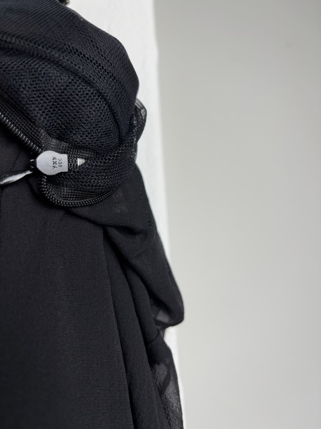 DEUXIEM CLASSE Black Silk Pleats Skirt 상품이미지4