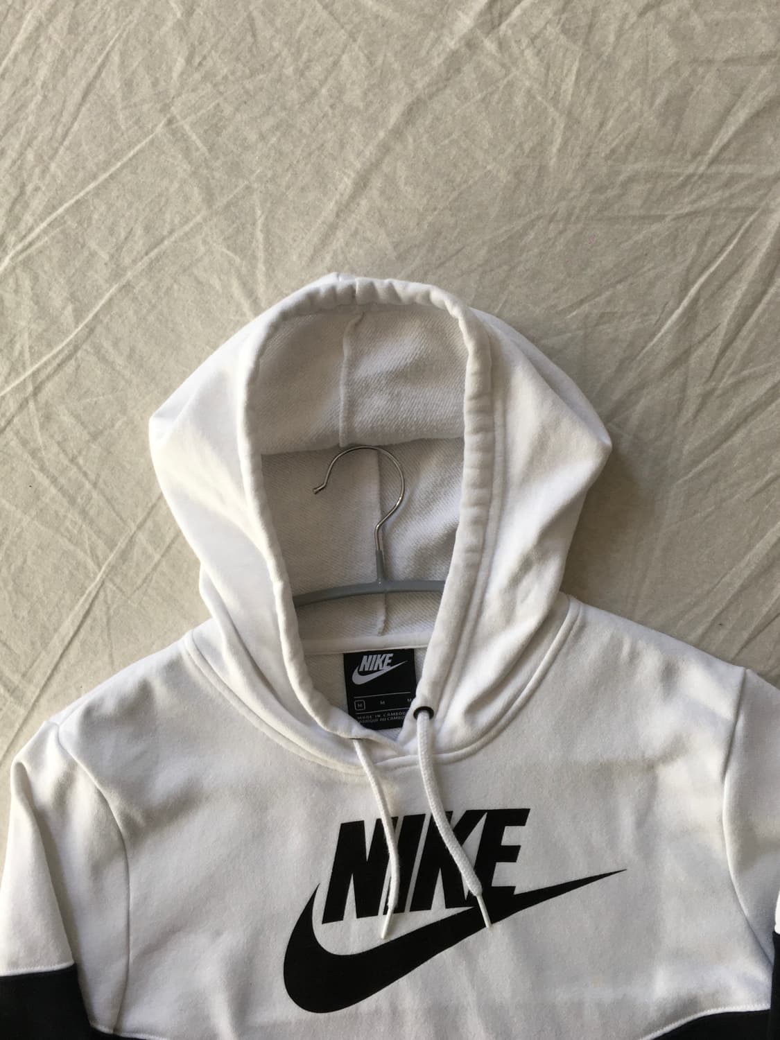 나이키 빅로고 배색 후드티 상품이미지4