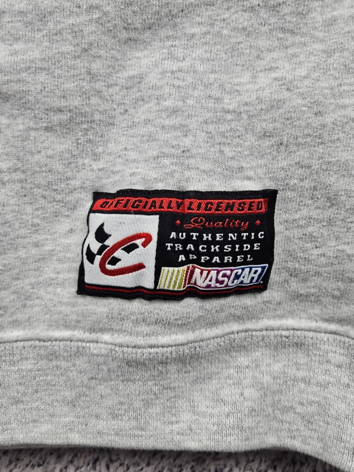 언하트 레이싱 아플리케 커스텀 맨투맨 스웻 셔츠 (XL추정) / 9349 상품이미지8