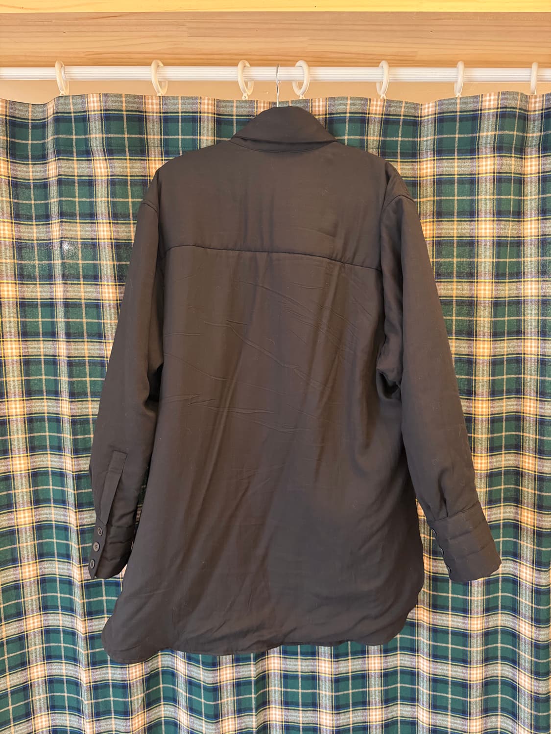 요지 야마모토 뿌르옴므 Stole Padded Shirt 상품이미지2