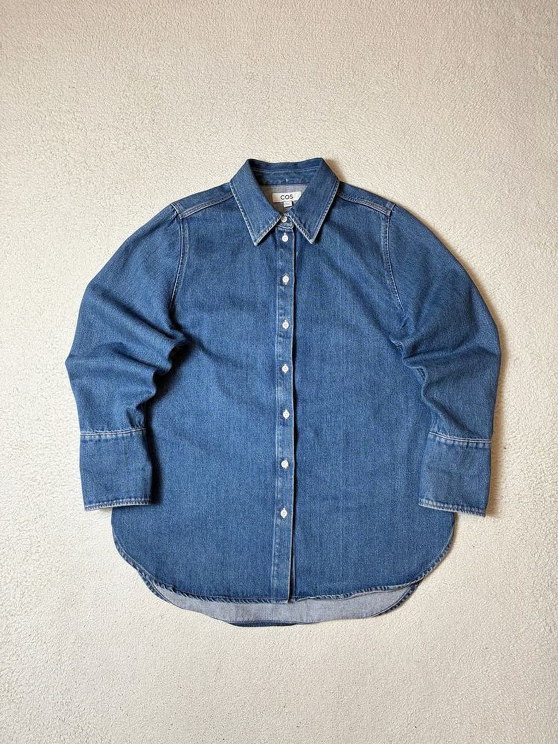 코스 COS 스트럭처드 데님 셔츠 PN7925 상품이미지1