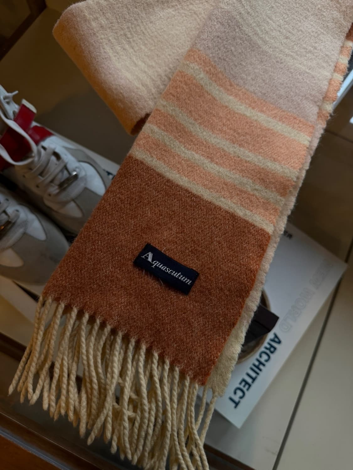 아쿠아스큐텀 램스울 머플러 상품이미지7