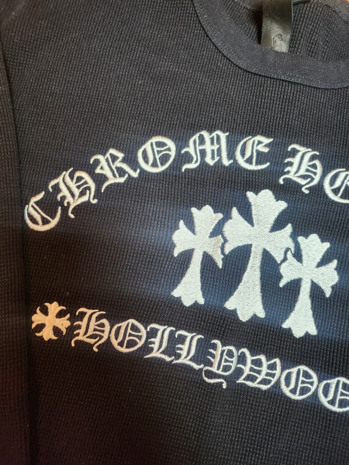 크롬하츠 세메터리 와플니트 롱슬리브 xxl 상품이미지2