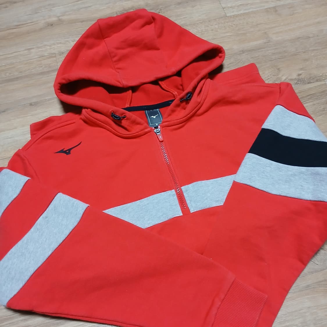 Mizuno 미즈노 아노락 후드 반집업 후드집업 상품이미지1