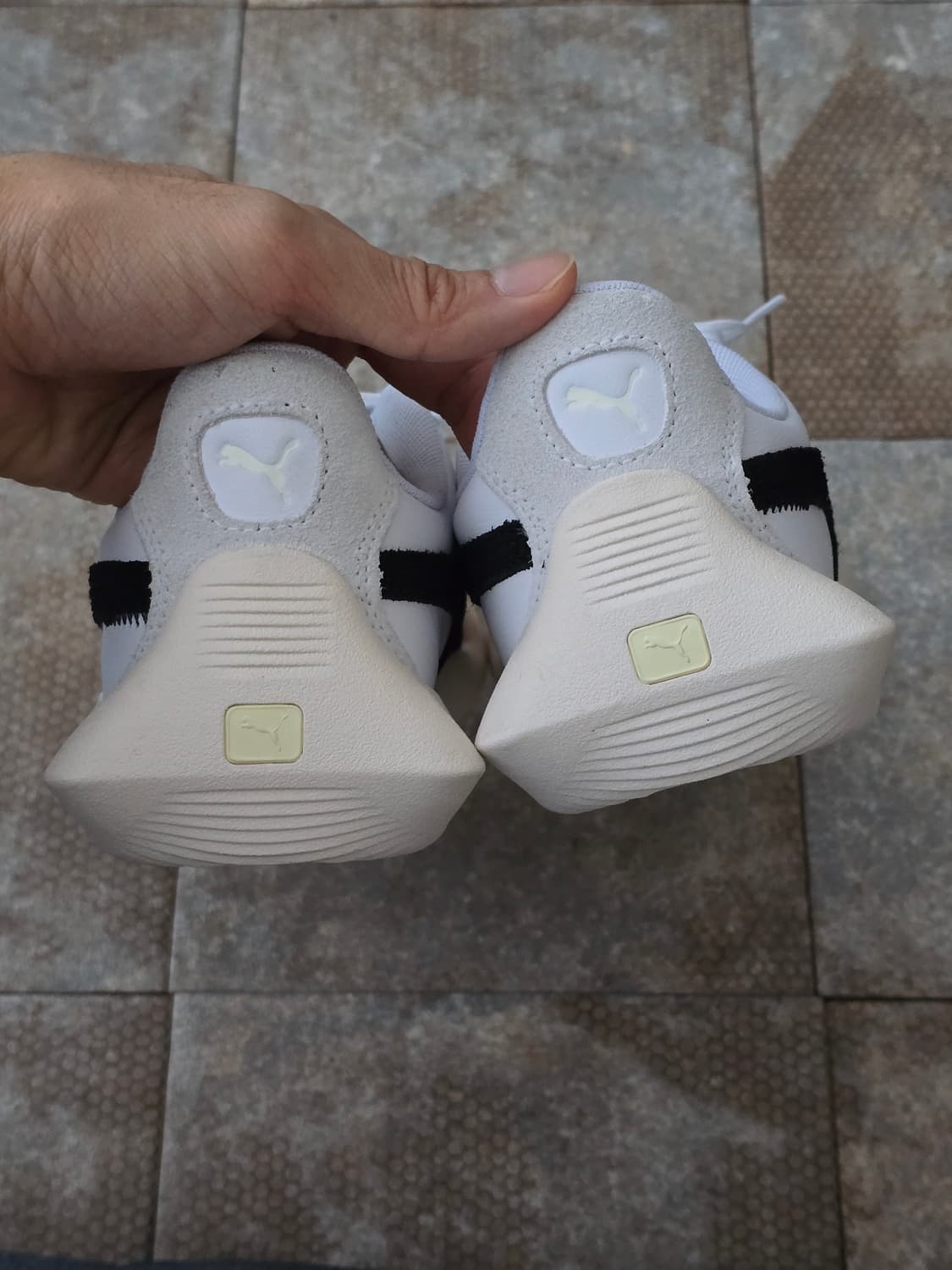 (250)푸마 베이더론 클린 화이트 상품이미지7