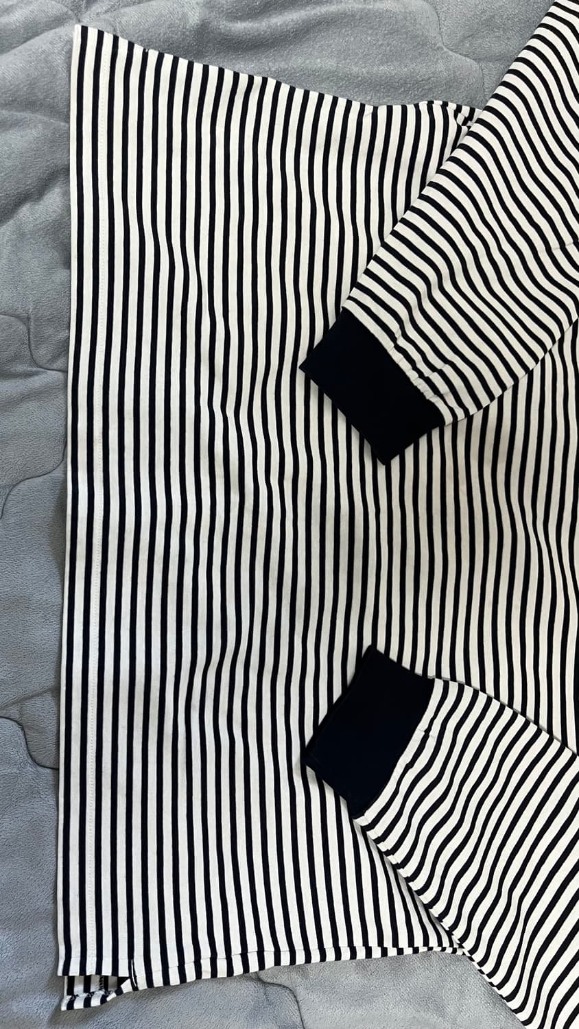 유니클로 에어리즘 코튼 크루넥 롱슬리브 긴팔티 상품이미지3