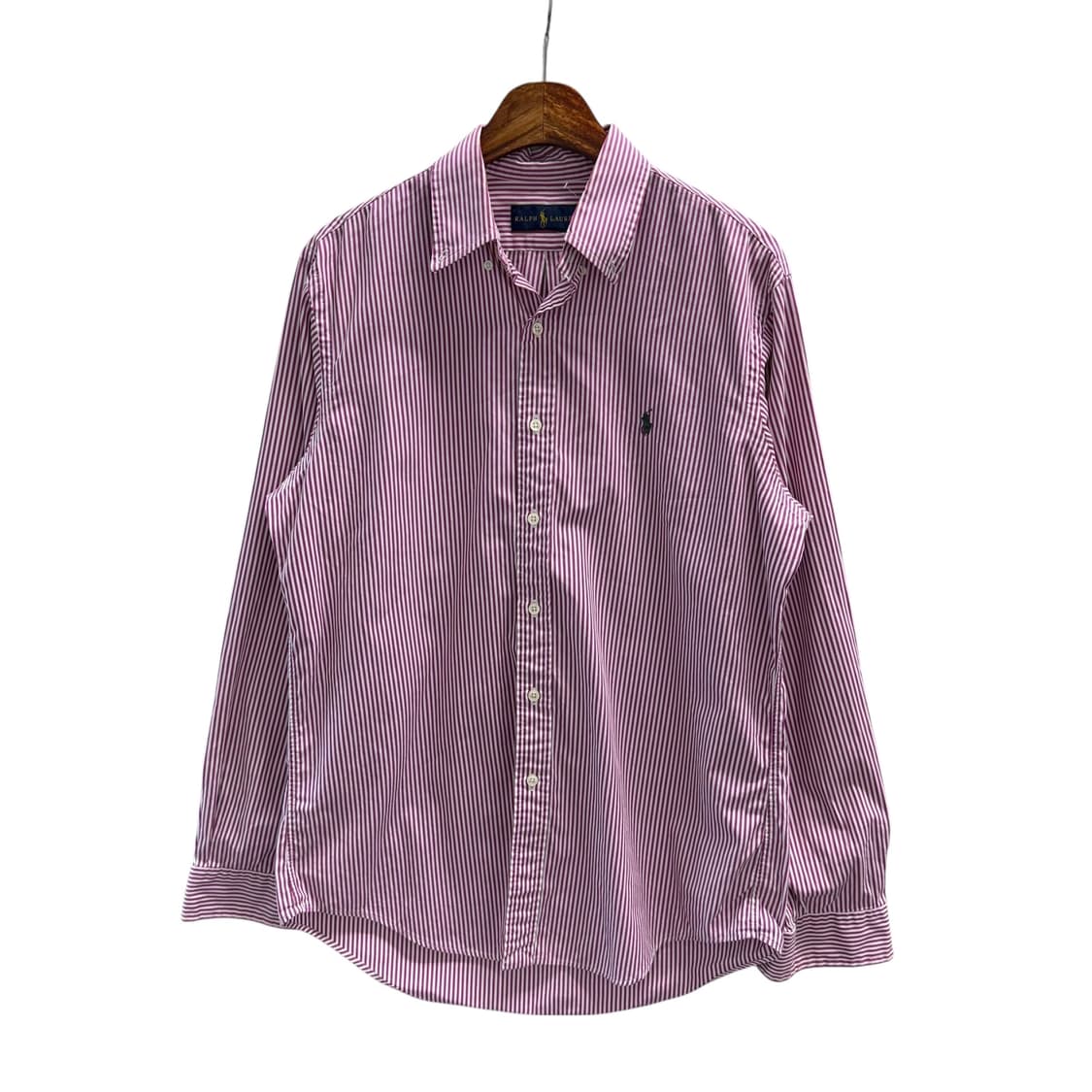 [M] 폴로 퍼플 스트라이프 셔츠 상품이미지2