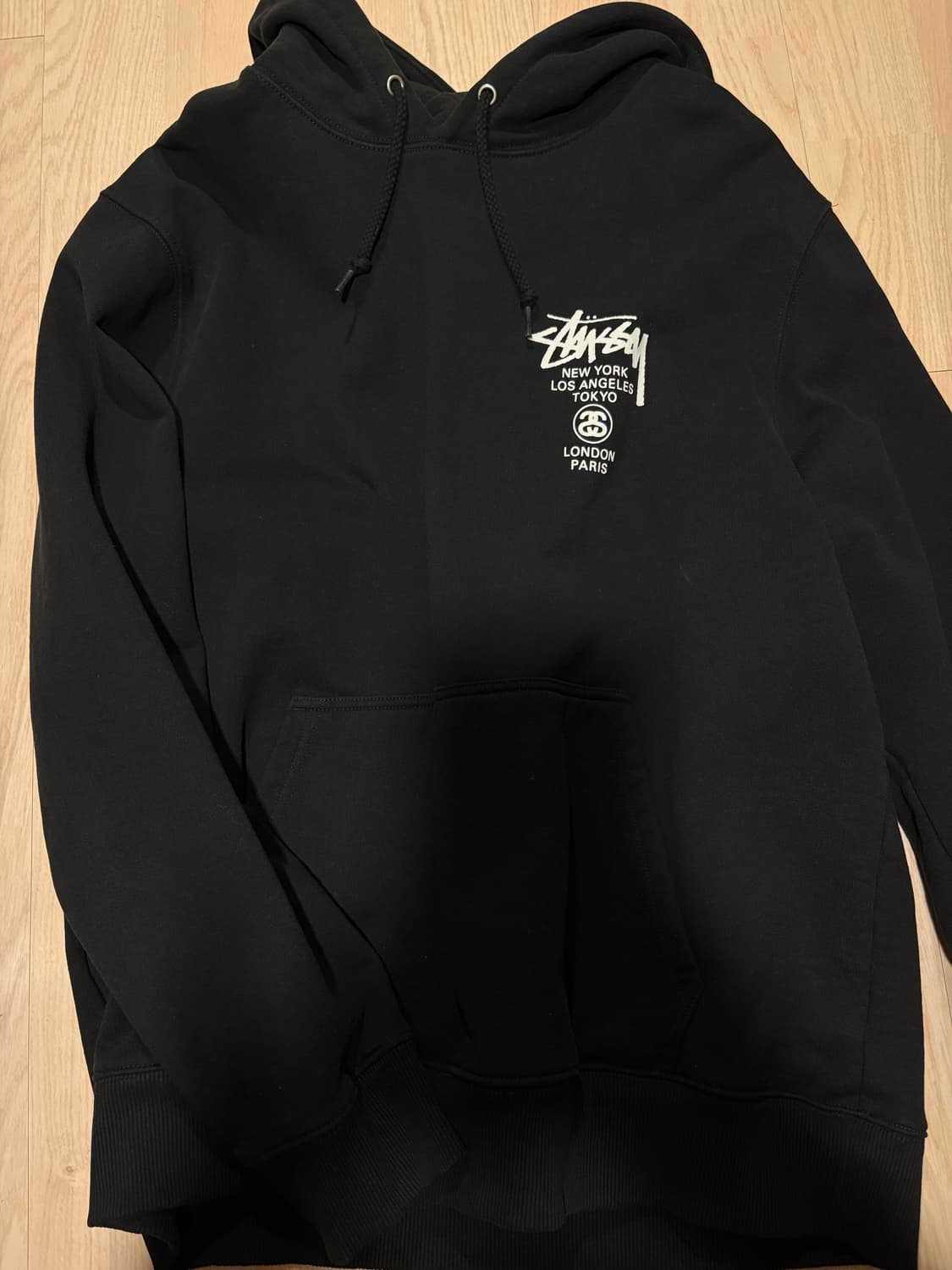 스투시 월드투어 후드 L 상품이미지8