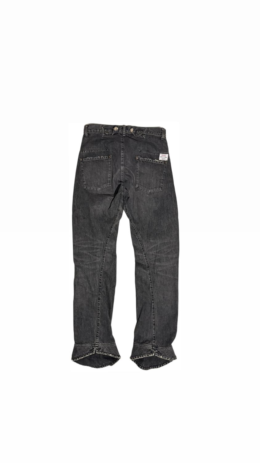 24SS DAIRIKU 부츠컷 드레이핑 데님 상품이미지2