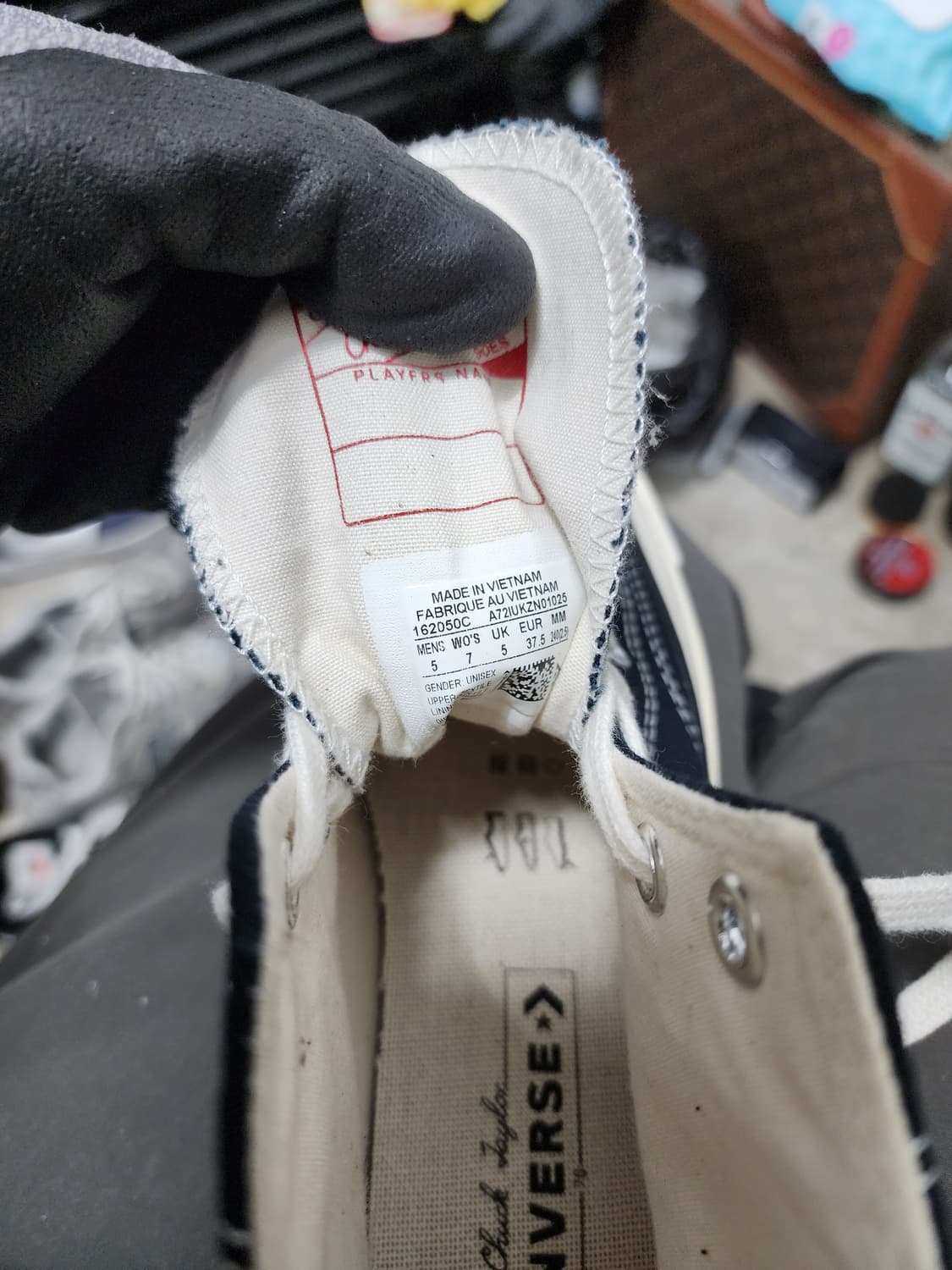 컨버스 척테일러 70s 블랙 하이 상품이미지5