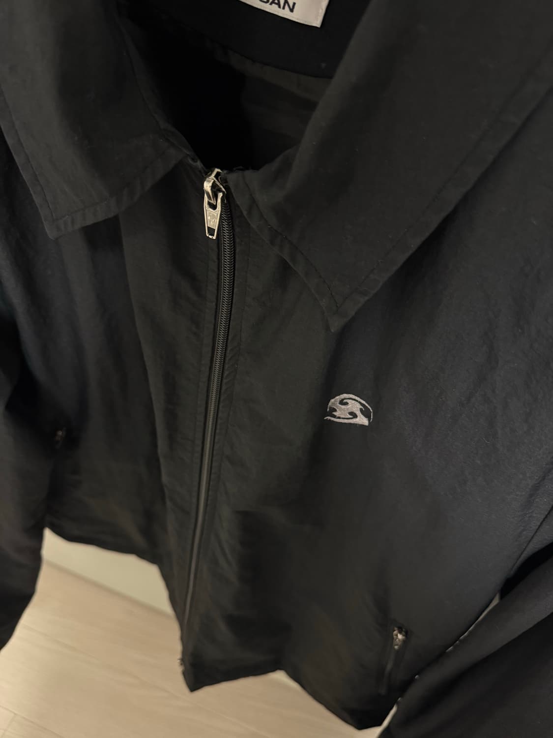 산산기어 크롭 코치 자켓 블랙 상품이미지6