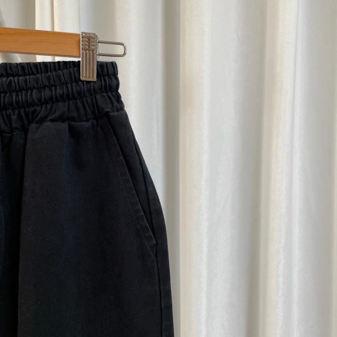 블랙 카고 투웨이 조거팬츠  상품이미지7