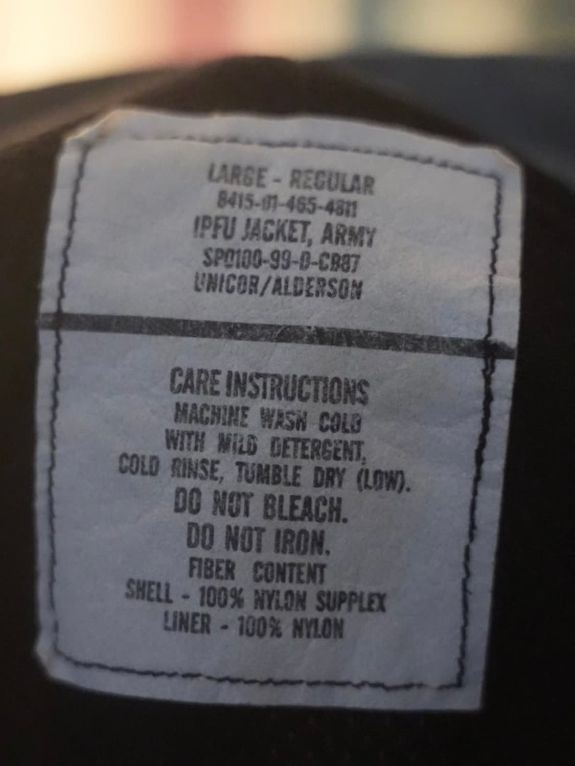 90s IPFU 자켓 1세대 (L-R) 상품이미지3