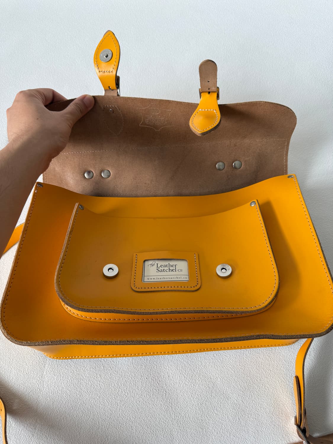 레더사첼(The leather satchel) 사첼백(U.K) 상품이미지8
