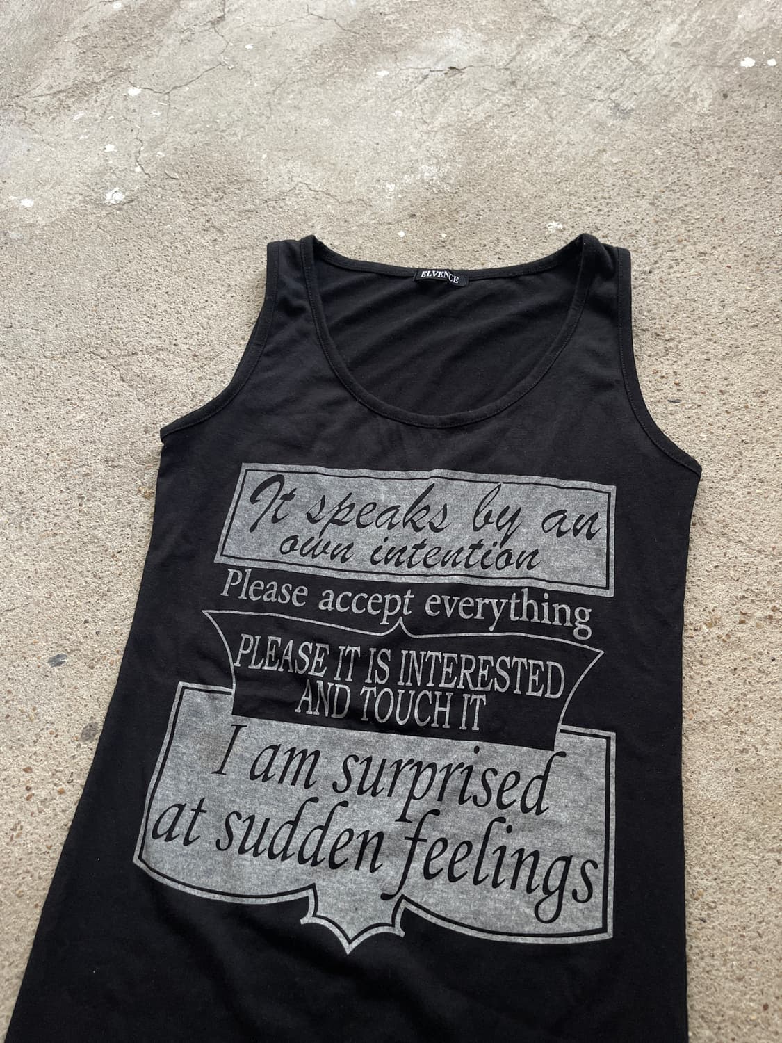 (Elvence)y2k sleeveless top 상품이미지2