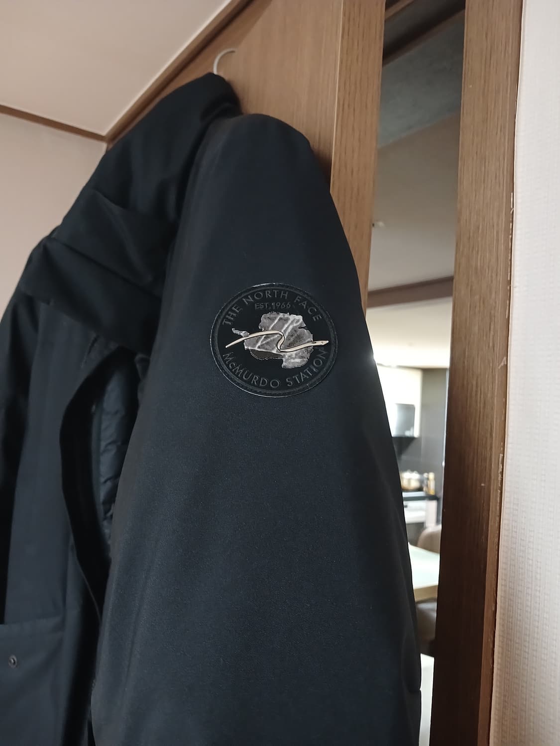 노스페이스 맥머도 시리즈 RDS 구스다운 블랙 패딩 점퍼 XL(105) 상품이미지1