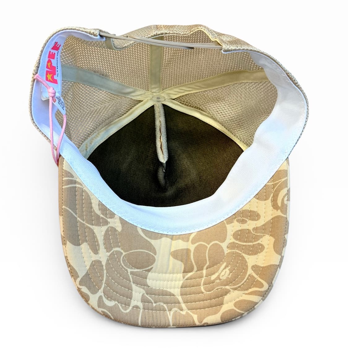 베이프 에이피(APEE) OG 카모 메쉬 트러커 캡, F 상품이미지6