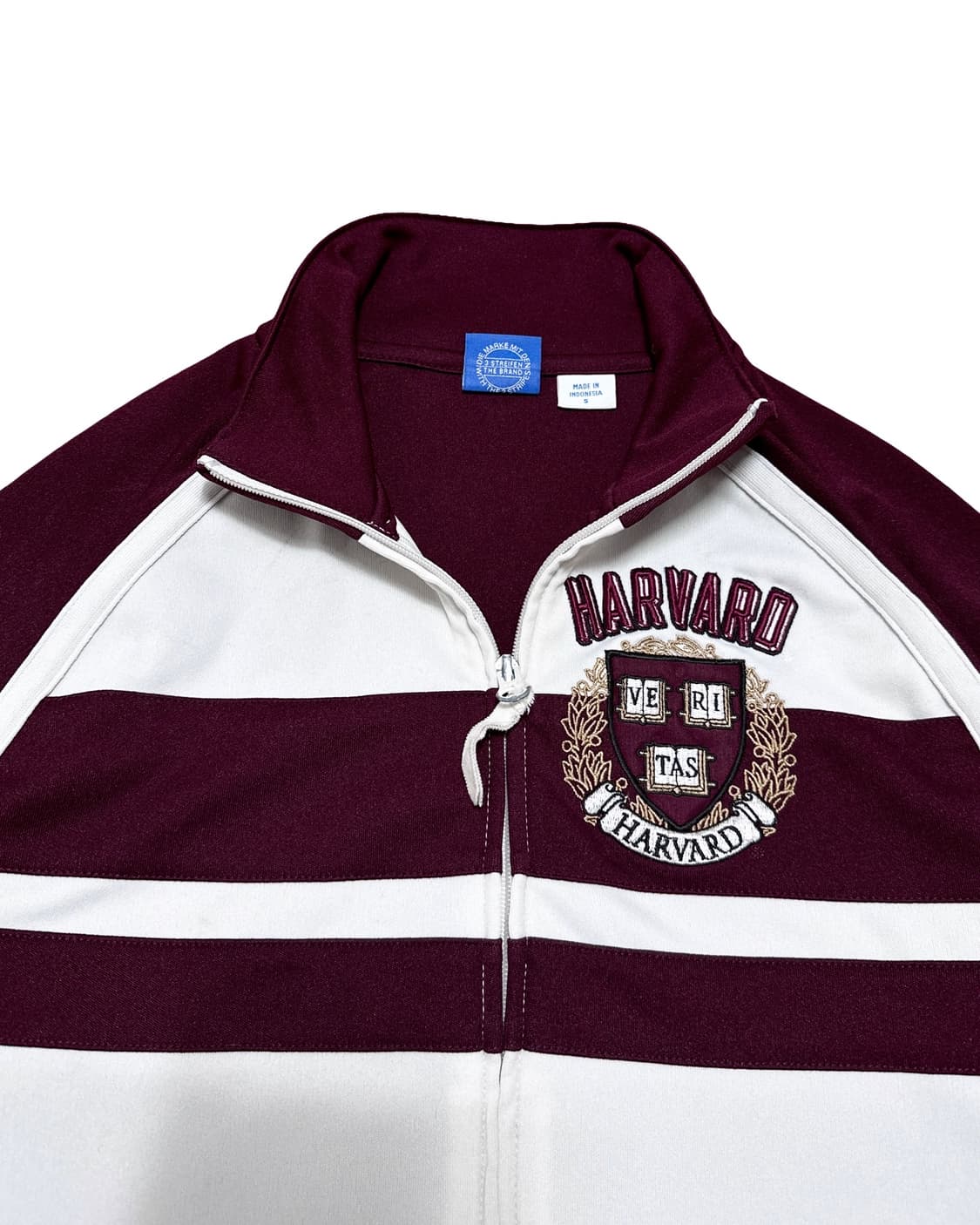 아디다스 버건디 하버드 트랙탑 져지 상품이미지4