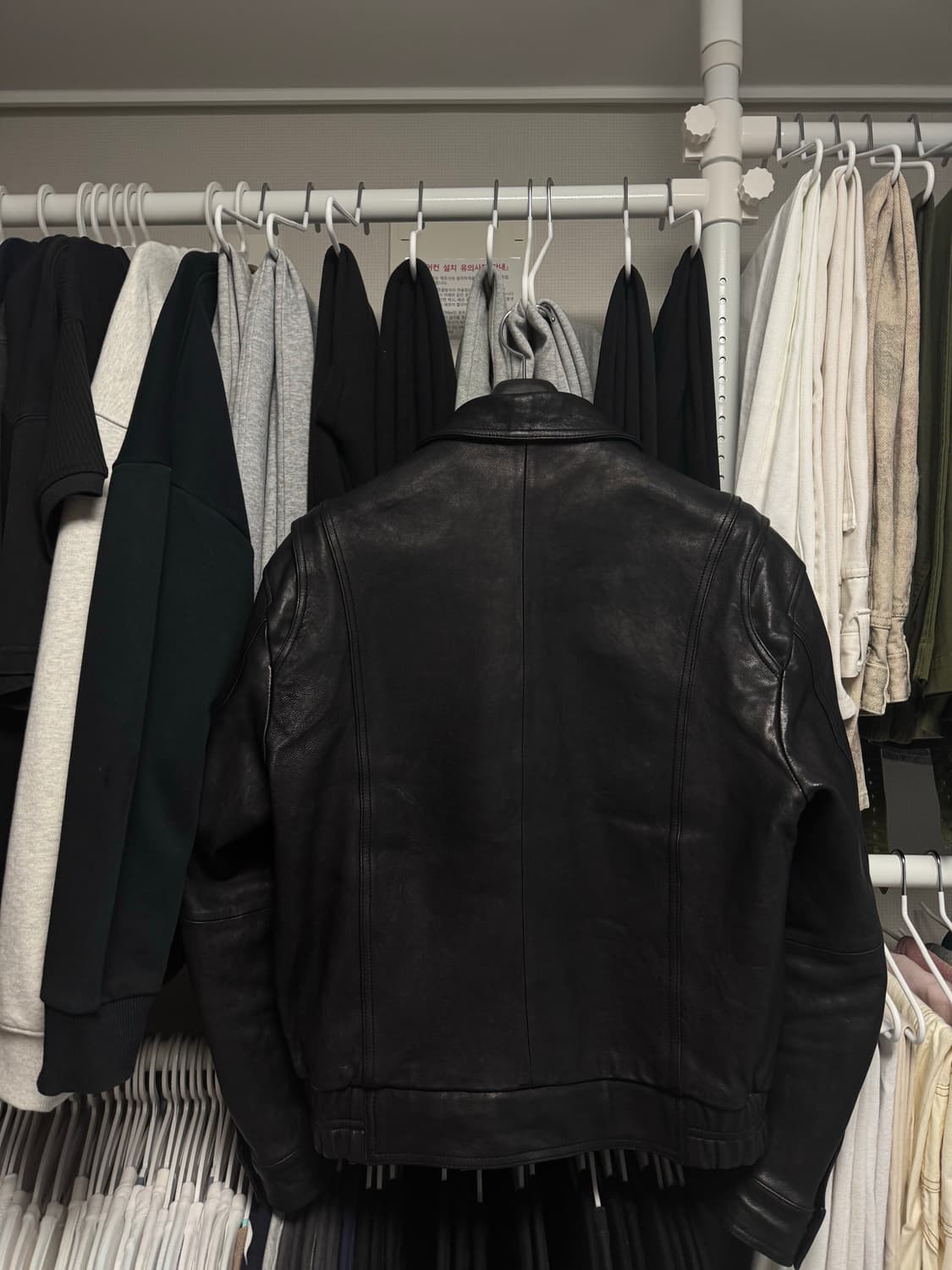 느와르라르메스 가죽자켓 46 상품이미지4