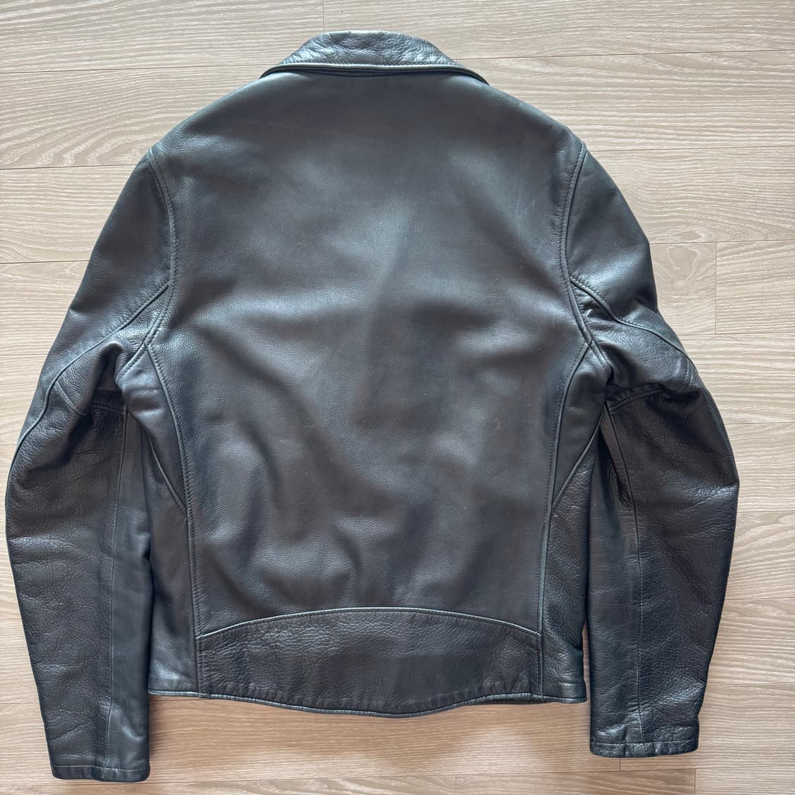 Schott 쇼트 가죽라이더 자켓 표기M (체감 100) 상품이미지4