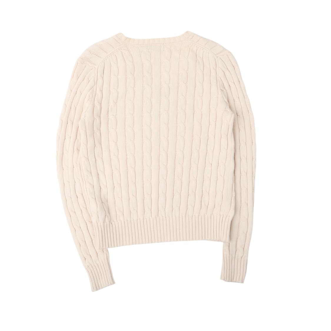 폴로 랄프로렌 아이보리 케이블 니트 상품이미지5