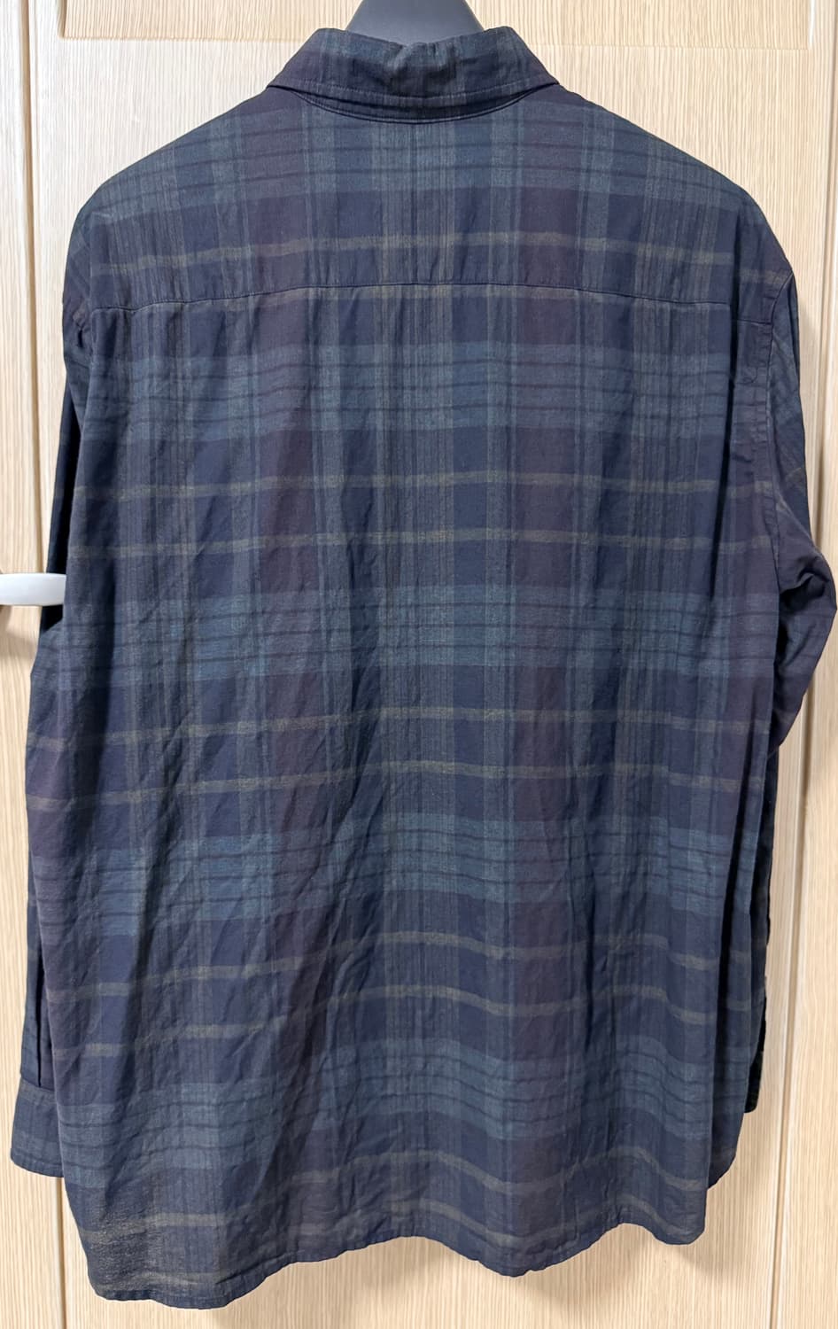 이얼즈어고 포이카 체크셔츠 더스크핑크 1사이즈 판매 상품이미지4