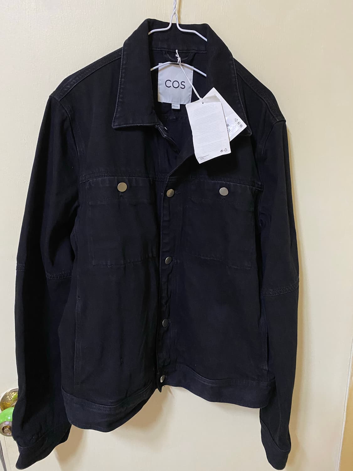 Cos 블랙데님 자켓 상품이미지1