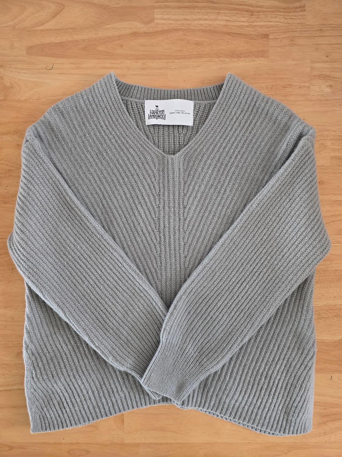 UNITED ARROWS 해밀턴 램스울 니트 상품이미지1