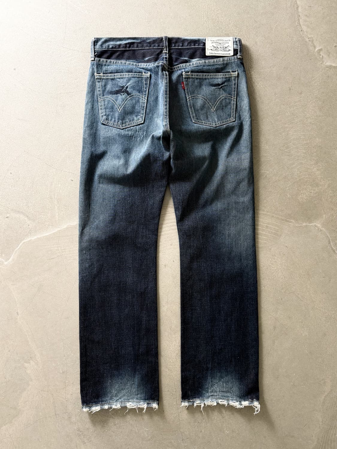 Vintage Levi's 523 Washing Denim Pants 상품이미지2
