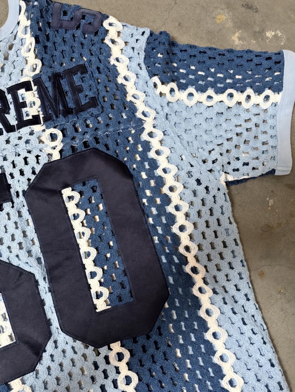 Supreme 슈프림 크로쉐 풋볼 저지 XL 상품이미지7